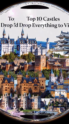 There’s something magnetic about castles — they’re not just structures, they’re stories carved in stone. From Bavarian fairytales to samurai strongholds, every castle whispers history, romance, and wanderlust. Here’s my ultimate travel bucket list for castle lovers. 🏰✨🌍 10 Dream Castles Worth Dropping Everything For 🏰✈️ 1. Neuschwanstein Castle 🇩🇪 The blueprint for Disney’s Cinderella Castle. Perched on a Bavarian hilltop, it’s pure fairytale energy — misty forests, alpine backdrops, and ma