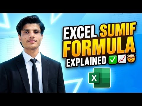 Excel SUMIF Formula Explained Clearly | Real Examples + Tips 