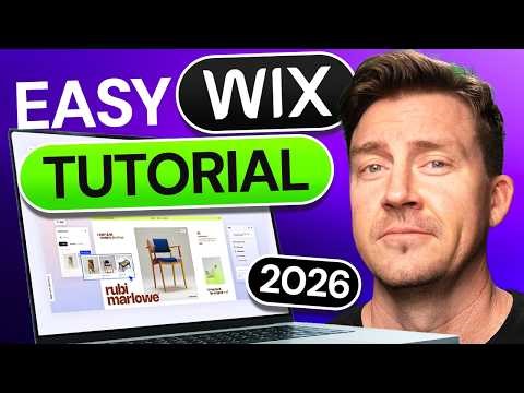 Wix tutorial 2026 | Creating a website with Wix in minutes!