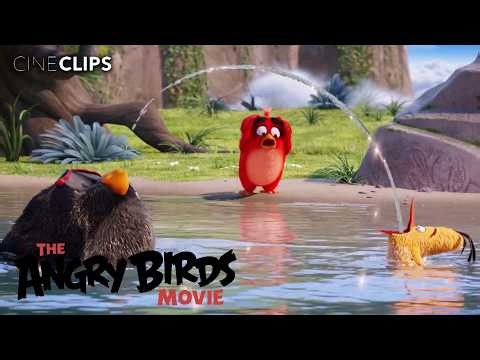 The Angry Birds Movie | Mighty Eagle Ruins Red’s Victory Celebration | CineClips