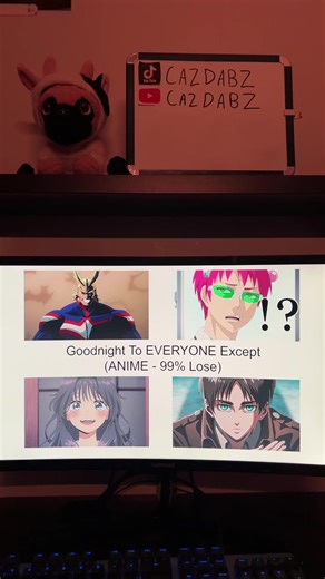 Goodnight to Anime Fans Except My Hero Academia