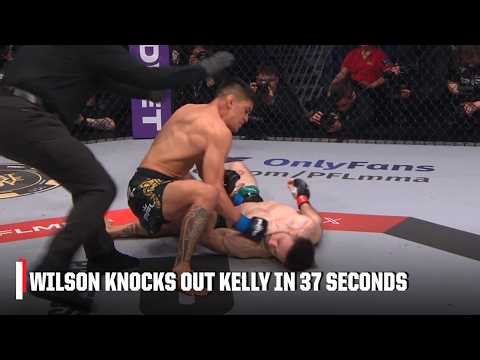 Jay-Jay Wilson knocks out Darragh Kelly in main event of PFL Belfast | ESPN MMA