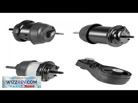 VEVOR Engine and Transmission Motor Mount Kit Replacement Set of 4 Compatible