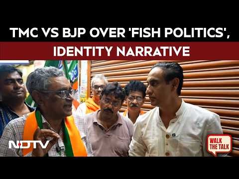 West Bengal News | Bengal Poll Debate: TMC vs BJP Clash Over ‘Fish Politics’ & Identity Narrative