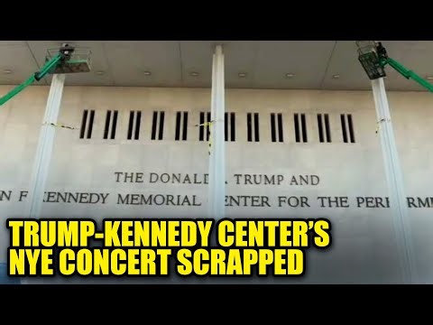 Trump-Kennedy Center CANCELS New Year's Eve Concert as Boycott Storm Erupts