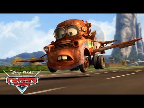 Mater Learns To Fly at Propwash Junction! ✈️💨 | Pixar Cars | @disneyjr