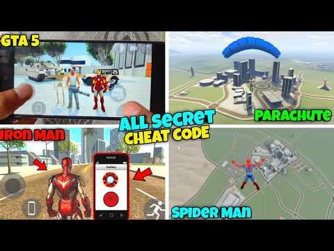Finally😱 Gta 5 + Iron Man + Toy Car + Hide & Kill All Secret Cheat Code 😍Indian Bikes Driving 3d