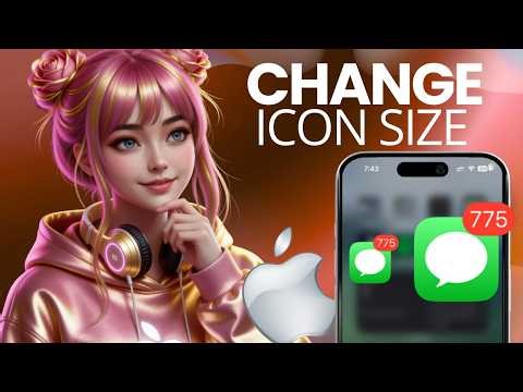 How To Change App Icon Size On iPhone in iOS 26 (Step By Step)
