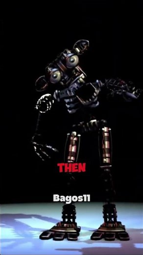 HOW FNAF ENDOSKELETONS EVOLVED OVER TIME #shorts