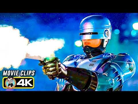 ROBOCOP 2 Was Pure Action-Movie CHAOS | Best Sci-Fi Action Scenes (4K)