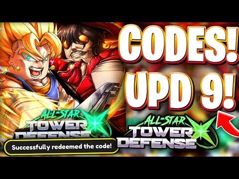 🎃*MEGA UPD 9* LATEST ROBLOX ASTD X CODES | ALL UPDATE 9 CODES FOR ALL STAR TOWER DEFENSE X (ASTD X)