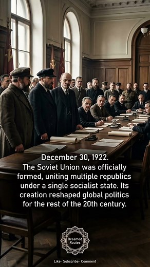 How the Soviet Union Was Founded in 1922 #EuropeanHistory