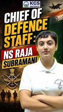 🎖️ NS Raja Subramani – New CDS of India 🚨 Big Update #cdsindia #nsrajasubramani #chiefofdefencestaff