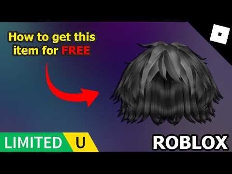 FREE UGC LIMITED - HOW TO GET UGC Black Messy Hair in Medal Hub