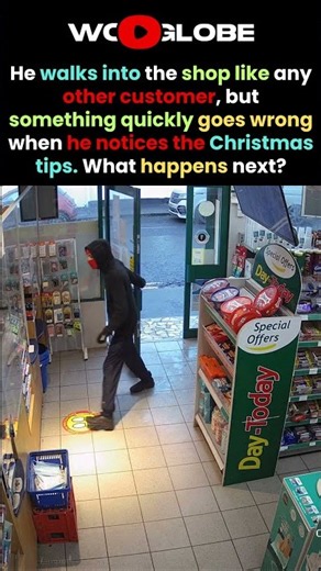 The Thief Steals the Staff's CHRISTMAS Tips and Flees