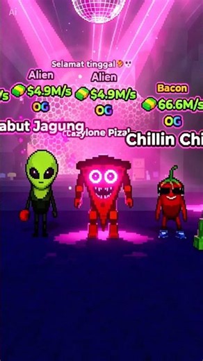I got the bacon and alien mutation 😱#roblox #kickaluckyblock