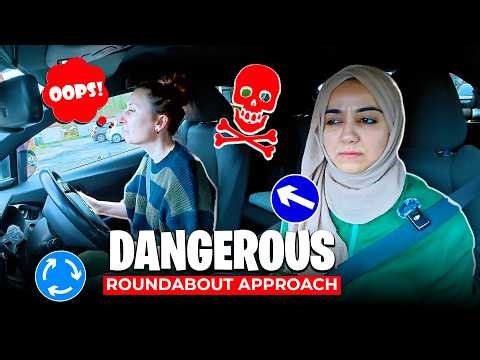 Dangerous Roundabout Approach