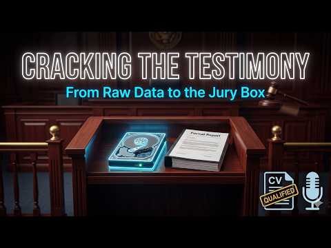 02 The Art of the Testimony: Reports & The Witness Box | Ep. 02.2025 | Digital Forensics