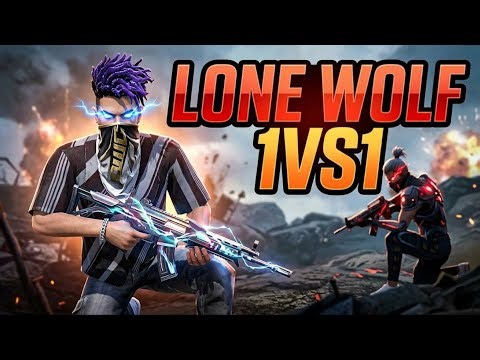 Only Red Numbers! 🎯 Lone Wolf 1vs1 God Level Gameplay