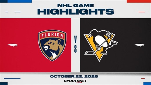 NHL Highlights | Panthers vs. Penguins - October 22, 2026