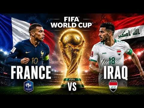 France vs Iraq LIVE | FIFA World Cup 2026 LIVE | FRANCE VS IRAQ LIVEScorecard | Mbappe LIVE