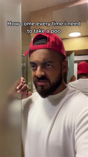 They always need the bathroom when i need the bathroom… #reaction #comedy #officialazz