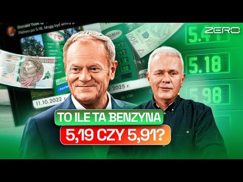 MAZUREK: TUSK OBNIŻA CENY BENZYNY. MAMY SUKCES