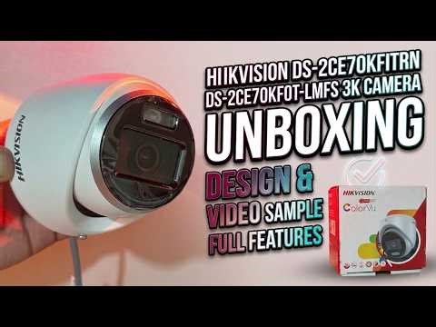 Hikvision DS-2CE70KF0T-LMFS 3K Camera: Unboxing, Design & Video Sample!