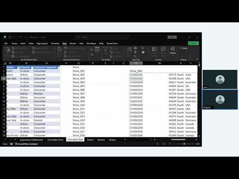 Data Analytics Course 10 AM Batch Excel Training : Session 2