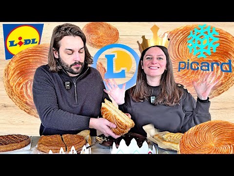 On JUGE des GALETTES des ROIS ! ( Lidl , Picard , Leclerc )