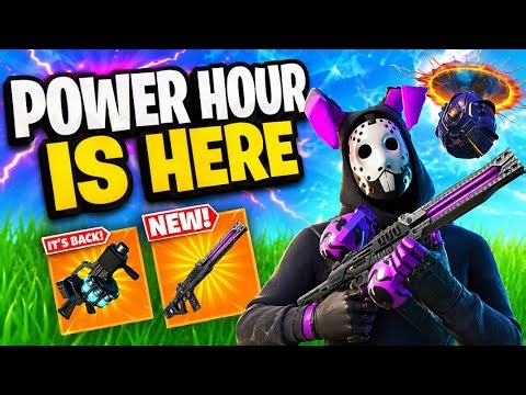 🔴 INSANE FORTNITE POWER HOUR COUNTDOWN!