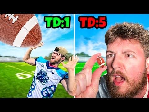 Everytime You Score the Football gets SMALLER!