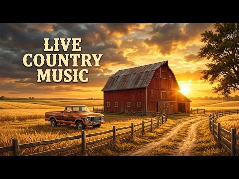 🔴 LIVE Country Radio 24/7 — 2025 Songs & Relax Playlist