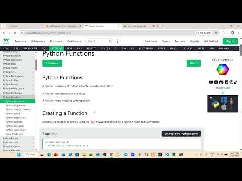 9 Python Functions | User Defined Function | def Function