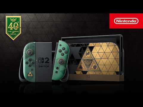 Nintendo Switch 2 – The Legend of Zelda – 40th Anniversary Edition