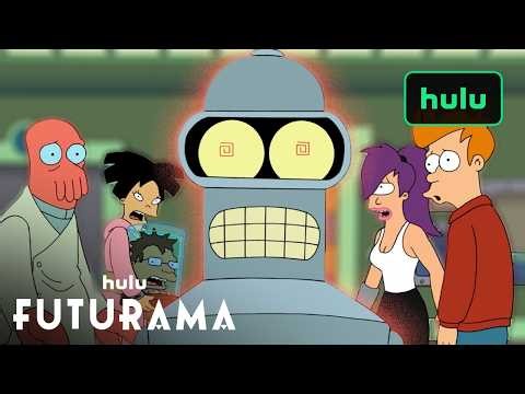 Bender Gives Himself a Virus | Futurama | Hulu