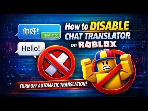 How to Disable Chat Translator on Roblox (Quick Guide)