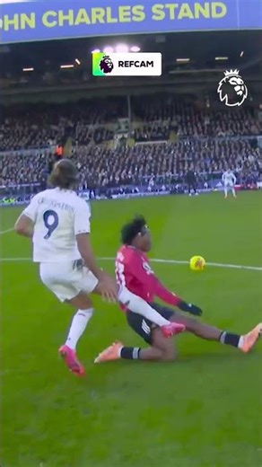 Seeing a match from the referee's POV 🤯