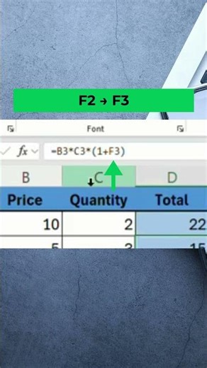 Why Your Excel Formula is Wrong (Fix with $ in Seconds!) #shorts