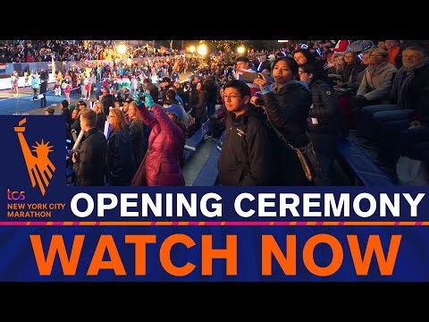 LIVE | Opening Ceremony for 2025 TCS New York City Marathon