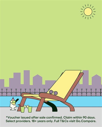 Choose home or car insurance through Go.Compare and claim a £50 Go.Getaway voucher for your next hotel or flight booking. | Go.Compare