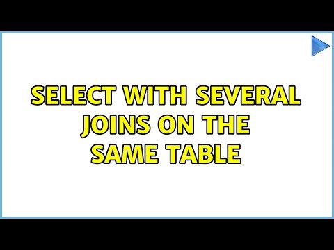 select with several joins on the same table