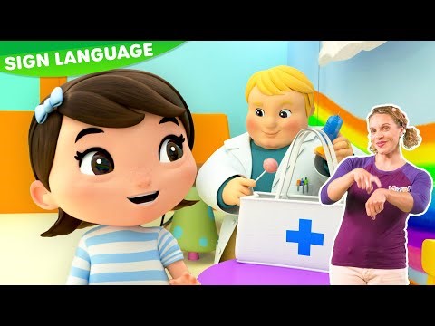 Doctor Song - Stay Safe and Healthy! | Lellobee Fun | Learn ASL & Baby Sign Language for Kids