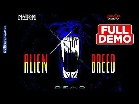 ALIEN BREED DEMAKE- FULL DEMO (2026) - 128K ZX Spectrum 2026 game! Gameplay! - DVDfeverGames