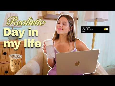 A typical day in my life | coffee shops, work, & cozy night in 💌
