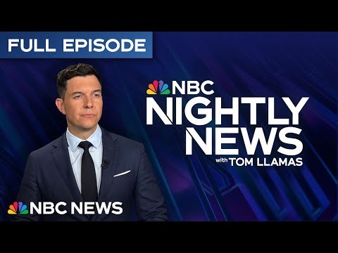 NBC Nightly News with Tom Llamas Full Episode - Aug. 3