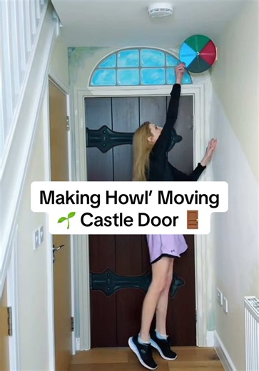 Howl’s Moving Castle Door DIY – Studio Ghibli Inspired Decor