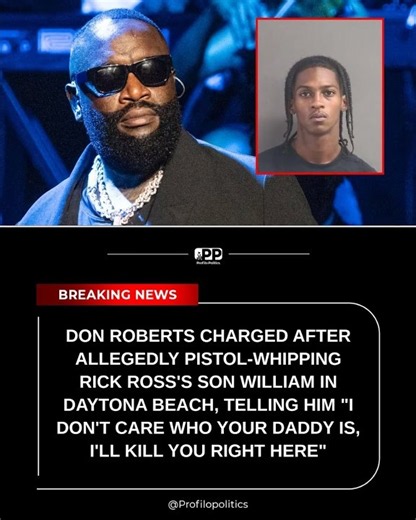 Don Roberts Charged After Allegedly Pistol-Whipping Rick Ross's Son William in Daytona Beach