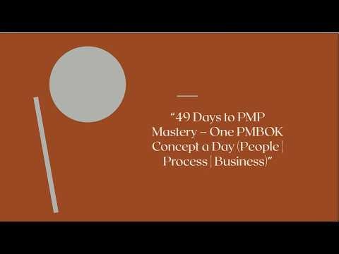 Manage stakeholder engagement - 49 Days to PMP Mastery – One PMBOK Concept a Day 39 of 49