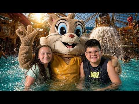 BEST WATERPARK EVER! Caleb PLAYS at GREAT WOLF LODGE Fun Indoor Water Park Playground For Kids!